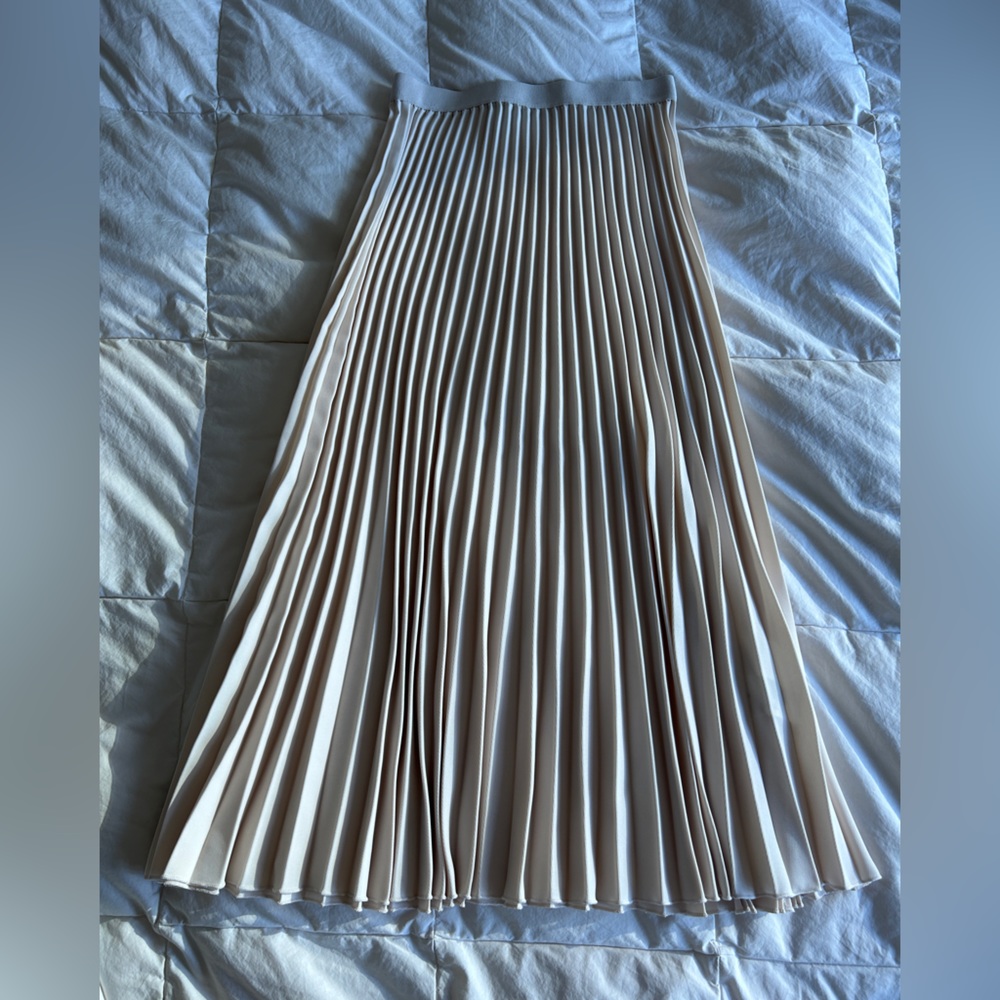 H&M Pleated Midi Skirt
